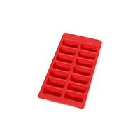 Lékué Cubitera de Caucho SBS con tapa, Rojo, Rectangular