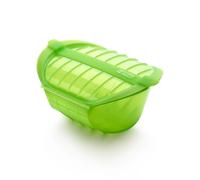 Lékué Estuche de vapor hondo Lékué 1-2 p. Verde