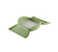 Lékué Estuche de vapor Lékué Verde. con bandeja. 4-pack