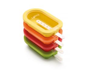 Lékué Kit de 4 helados apilables Lékué - grandes Combinado