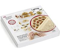 Lékué Molde Cortador para hacer Aperitivos, dulces, salados, canapés, color Rojo