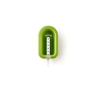 Lékué Molde de Helado Classic, Silicona, Verde, 1 Unidad