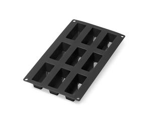 Lékué Molde mini cake de silicona Lékué 9 cav. Negro