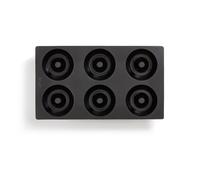 Lékué Molde para dónuts Lékué silicona 6 uds. Negro