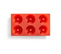 Lékué Molde para dónuts Lékué silicona 6 uds. Rojo