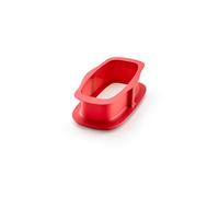 Lékué Molde desmontable rectangular con base 24 cm Rojo
