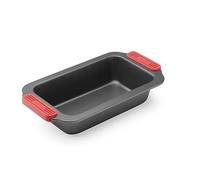 Lékué Molde Rectangular Pastelería antiadherente Metálico, 28 cm