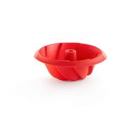 Lékué Molde savarín espiral Lékué de silicona Rojo
