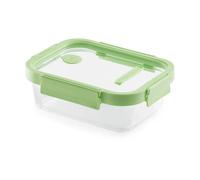 Lékué Recipiente hermético de vidrio Lékué rectangular 640 ml Verde