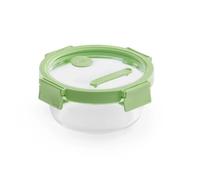 Lékué Recipiente hermético de vidrio Lékué redondo 650 ml Verde