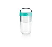 Lékué Recipiente para transportar alimentos Jar To Go 600 ml Turquesa