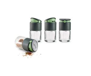Lékué Set de botes para especias Lékué 4-pack Gris