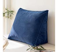 LELEFIDO Almohada de Cuña para Cabecero Almohada de Lectura Almohada Triangular de Respaldo Soporte Almohada para Sentarse en la Cama Almohada de Soporte de Posicionamiento para Sofá Diván Funda