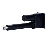 Leluo Actuador lineal eléctrico de empuje DC 12V 2000N 1000kg 350mm 500mm 1500mm Motor de carrera plataforma de elevación de fondo plano IP65 Herramientas industriales(200mm Stroke 33mm/s 2000N)