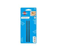 Leman 142.778.02 - Pack de 2 cuchillas de cepillo eléctrico (MD 78 x 5,5 x 1,1 mm)