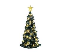 Lemax Árbol de Navidad nevado, luz Transparente, Funciona con Pilas (4,5 V), árboles iluminados, #54526