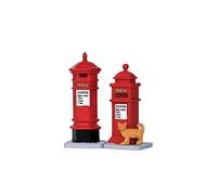 Lemax - Caddington Village - Accesorio: buzones victorianos (Juego de 2)