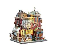 Lemax - Caddington Village - Sights & Sounds: Vintage Grind Coffee Company - (75187-UK)
