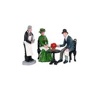 Lemax - Cafe Society 02925 - Figura Decorativa de Pueblo navideño