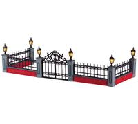 Lemax Christmas Village 54303 - Juego de 5 cercas de Hierro Forjado iluminadas con Pilas (4,5 V)