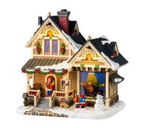 Lemax Christmas Village Christmas Eve At Grandmas - Led a Pilas - 45221
