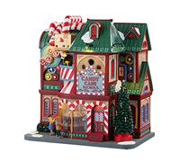 Lemax- Christmas Village Sights & Sounds: The Candy Cane Works, Multicolor (05681-UK)
