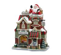 Lemax Christmas Village The Santa Shop 35039 - Luces LED a Pilas