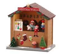 Lemax - Christmas World Booth, B/o (3v)