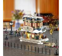 Lemax Holly Jolly Junction Set, juego de casa, #56672