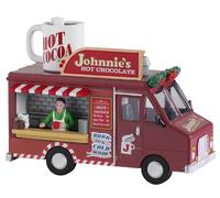 Lemax-Johnnie's Hot Chocolate Foodtruck Paisaje Navideño 14,5x6,5x11 cm