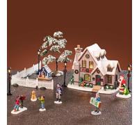 Lemax Juego de Navidad Blanco, Juego de casa, #56671