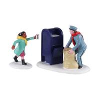 Lemax - Just in Time 02944 - Figura decorativa de pueblo navideño