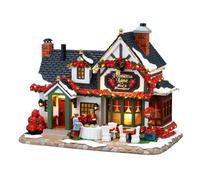 Lemax, Poinsettia Lane Bed & Breakfast, edificios iluminados, #65525
