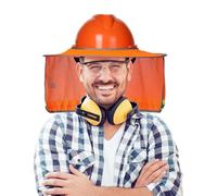 Lembeauty Visera Solar para Casco,Protección UV Cómoda Y Ajustable - Protector Solar De Construcción - para Techado, Pintura, Obra, Carretera, Paisajismo y Verano