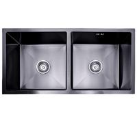 Lendo Online Doble Fregadera 87x44x20 cm Acero inoxidable