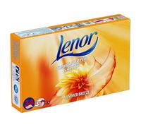 Lenor Summer Breeze - Sábanas para secadora, paquete de 34