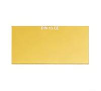 Lente de soldadura de vidrio profesional de 5,5 x 10,8 cm, pantalla recubierta de oro, 9, 10, 11, 12, 13, protección UV IR para uso de casco de oscurecimiento automático (número 13)