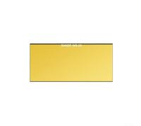 Lente de vidrio de soldadura de 4.25 x 2.15 pulgadas, pantalla 9 10 11 12 13 recubierta de oro para compatibilidad de casco de grado industrial (número 10)