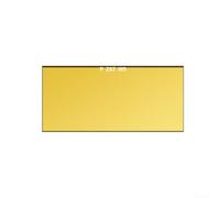 Lente de vidrio de soldadura de 4.25 x 2.15 pulgadas, pantalla 9 10 11 12 13 recubierta de oro para compatibilidad de casco de grado industrial (número 9)