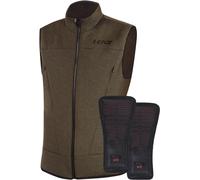 Lenz Heat Vest 2.0 Chaleco calefactable, marrón, Talla S
