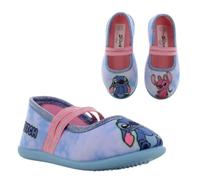 Leomil Lilo & Stitch Zapatillas de Casa Niñas 25, Azul