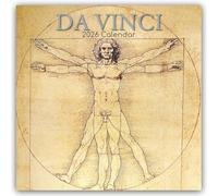 Leonardo da Vinci 2026 - 16-Monatskalender: Original Gifted Stationery-Kalender [Kalender]