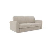 Leonida sofá cama desenfundable con colchón de 18 cm de altura 202 cm crema