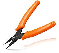 LEONTOOL Mini Round Nose Pliers with Smooth Jaws - 5-Inch Jewelry Making Precision Pliers