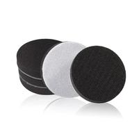 LEONTOOL Paquete de 5 almohadillas de espuma suave con gancho y bucle de 3 pulgadas, almohadilla de respaldo sin agujero, 75 mm para almohadilla de lijado