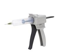 Leopacat Pistola Dispensadora 30ML, Pistola Pegamento con Mango Solo Tubo para Presionar Exprimir,Pegamento Epoxi Pistola Prensa Adhesiva Pistola Calafateo Dispensador para Pegamento AB Mixto 1:1/2:1
