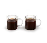 Leopold Vienna Arusha - Taza de café (200 ml, juego de 2 unidades)