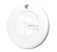Leotec EasyTag Dual · Localizador Bluetooth · Blanco · Llavero Rojo Incluido