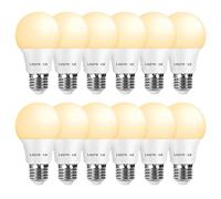 Lepro Bombilla LED E27, Lámpara LED de 8.5 W y 806 lúmenes, Paquete de 12 | Reemplaza la Bombilla de 60 W, Bombillas E27 LED Blanco Cálido 2700 K, lámpara de Ahorro de Energía de Haz de 180°