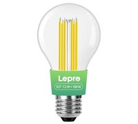 Lepro Bombilla LED E27 Luz Blanco Cálido 2700 K, 1Pcs | Lámpara LED de 7.2 W, 1521 LM, Reemplaza Bombilla LED Convencional de 100 W, Ahorro de energía de haz de 300°, Casquillo E27